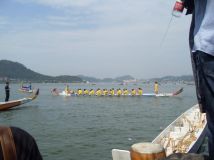 白沙玉环联队 宁波东钱湖龙舟赛