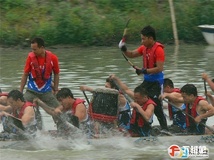 热烈庆祝温州市秀屿龙舟俱乐部28号成立29日起航