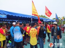 武进站 赛前潘广德训话