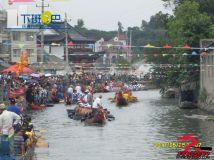 5-28白沙龙舟会之一 场面盛大