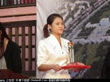 上海滴水湖 现场美女