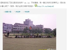 这是在划龙舟？oh，no，我一直以为你们在草坪上！