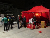 2014花浃传统龙舟上水图